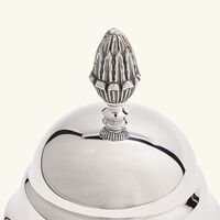 طبق الزبدة مالميزون باللون الفضي 8 سم كريستوفل طبق الزبدة مالميزون باللون الفضي 8 سم