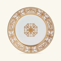 bernardaud aux rois ashtray rectangular gold