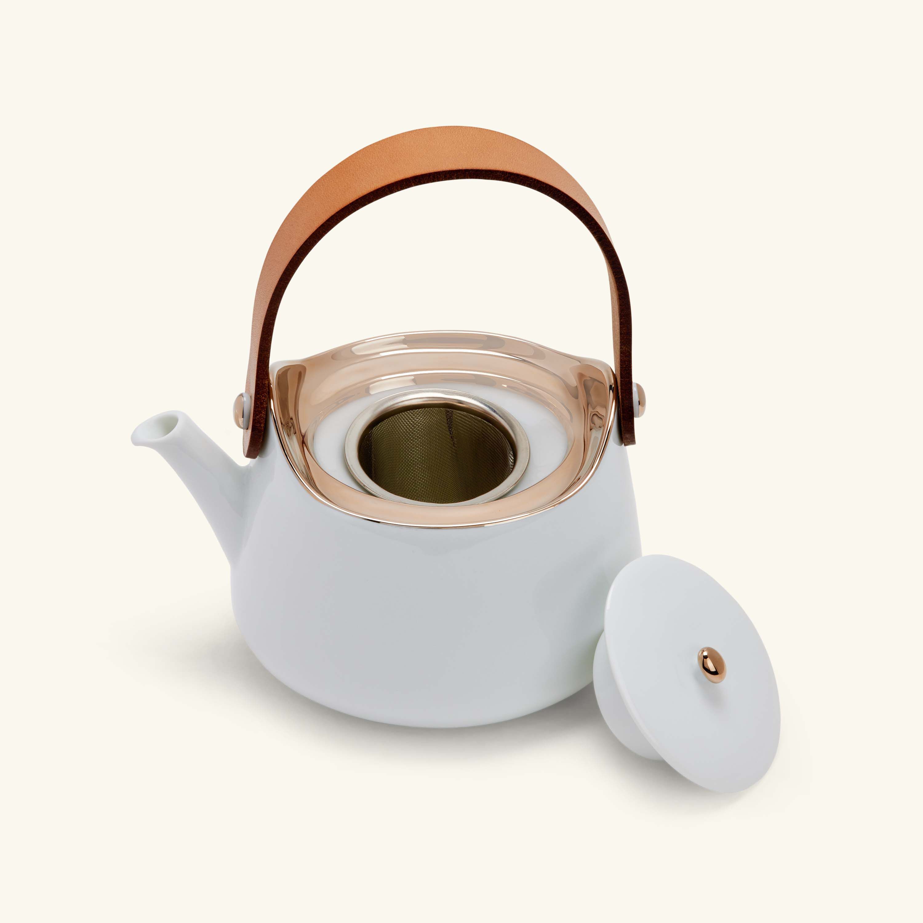 Bernardaud Cabas Teapot White | Tanagra UAE