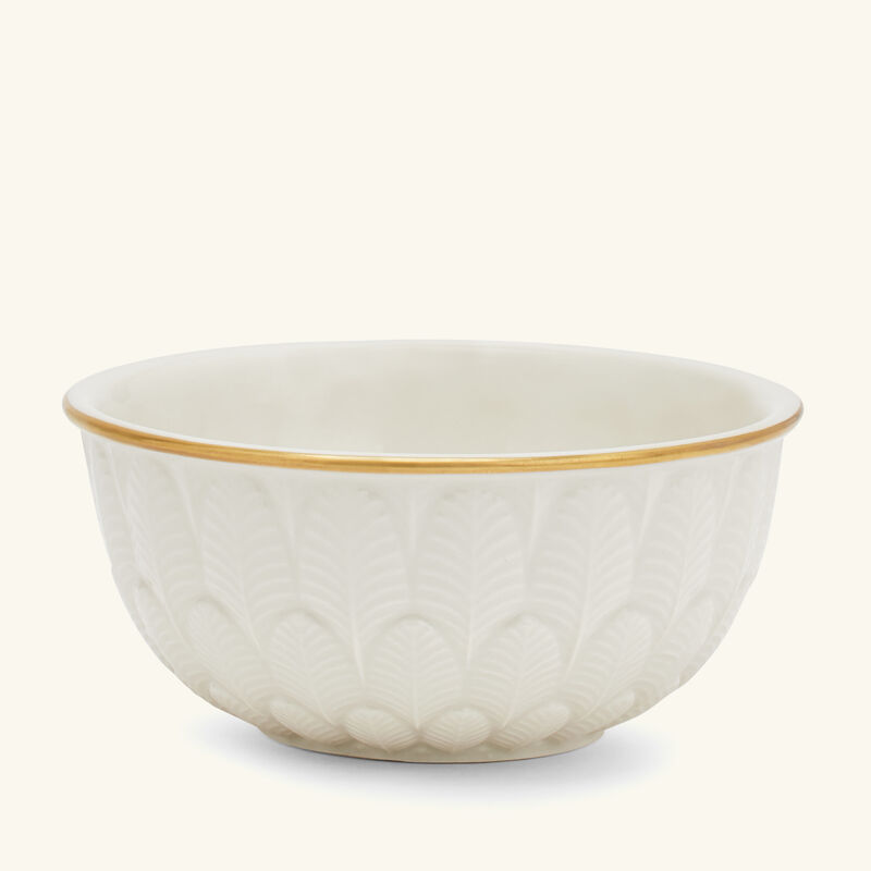 Peacock Serving Bowl White villari peacock serving bowl white