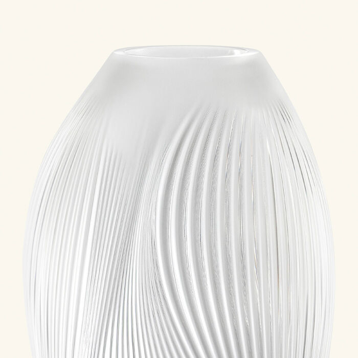 Alize Vase Medium Clear lalique alize vase medium clear