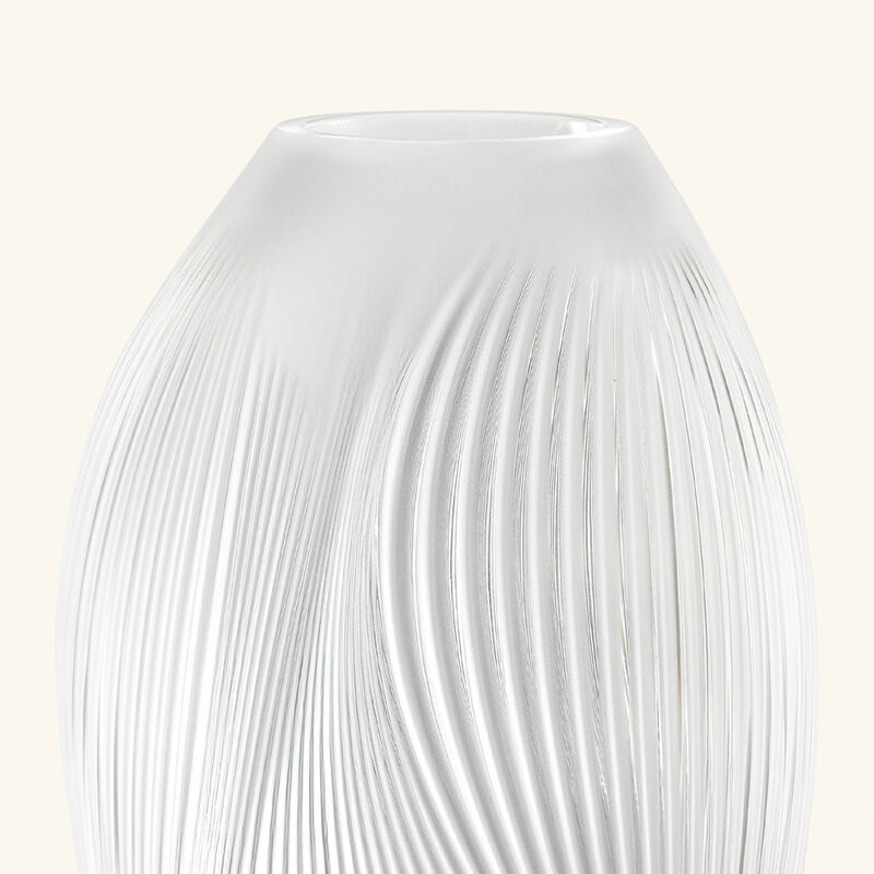 Alize Vase Medium Clear lalique alize vase medium clear