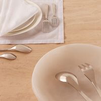 l ame de christofle flatware set 75 pieces stainless steel