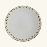 bernardaud constance bread butter plate round green 16cm