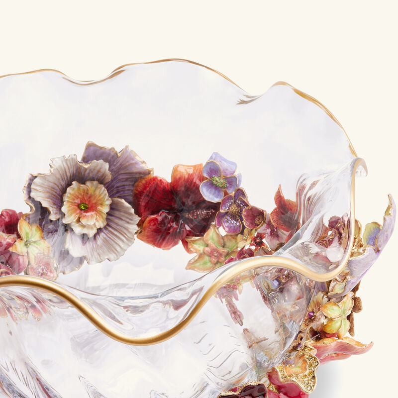 Penelope Ruffle Flower Centerpiece jay strongwater penelope ruffle flower centerpiece