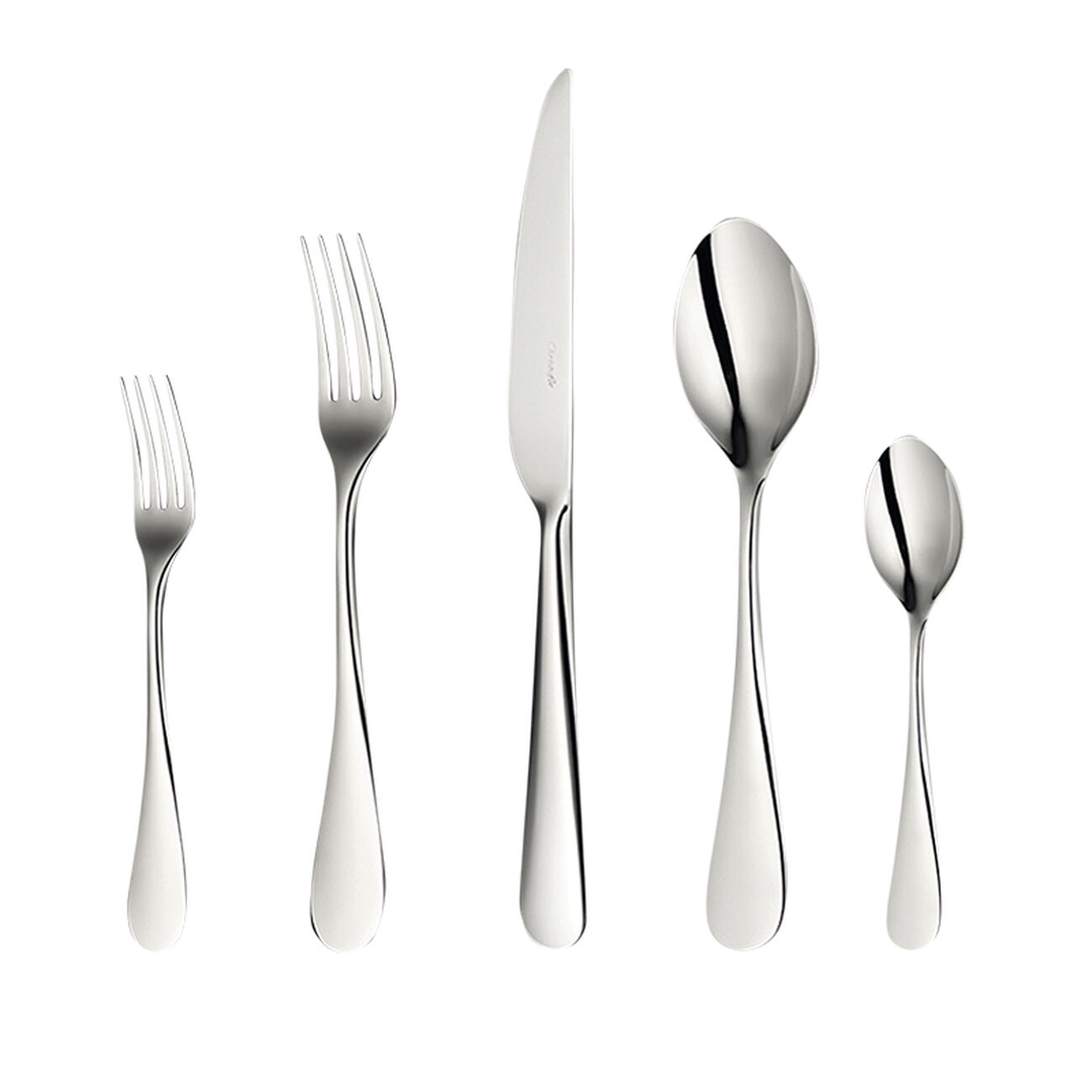 christofle origine 36 piece flatware set with chest stainless steel