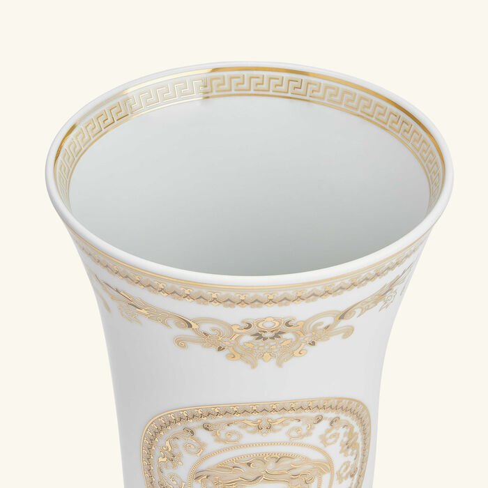 versace medusa gala vase medium white