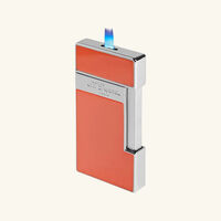 st dupont slimmy lighter orange