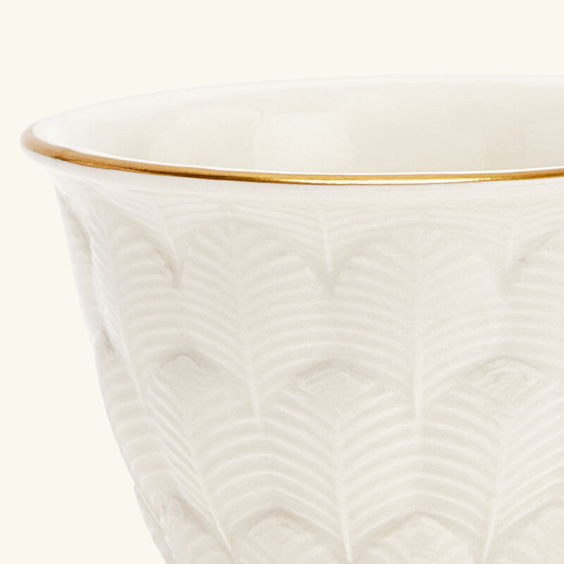 villari peacock arabic coffee cup white