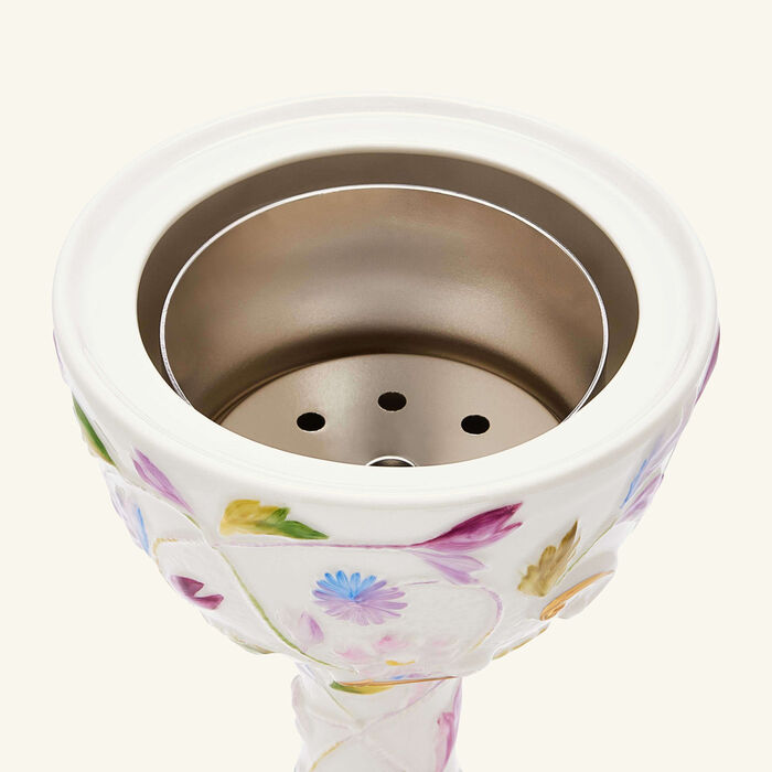 villari taormina incense burner white