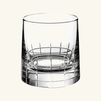 Graphik Set Of 2 Old-Fashioned Glasses christofle graphik set of 2 old fashioned glasses