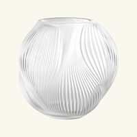 lalique alize vase small clear
