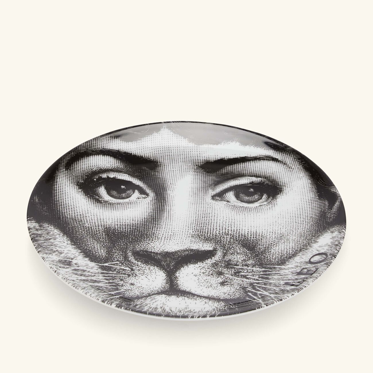fornasetti tema e variazioni no 352 leo wall plate