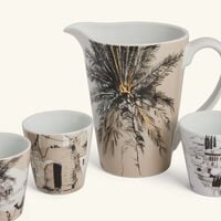 Nassem Jug & Cup Set Of 4 silsal nassem jug cup set of 4