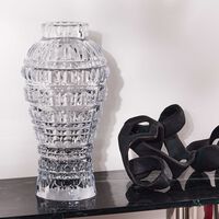 New Antique Amphora Vase Clear Large baccarat new antique amphora vase clear large