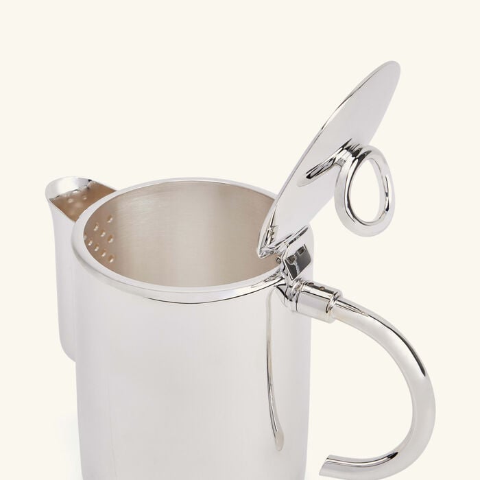 Vertigo Silver Plated Tea Pot Silver Plated christofle vertigo silver plated tea pot silver plated