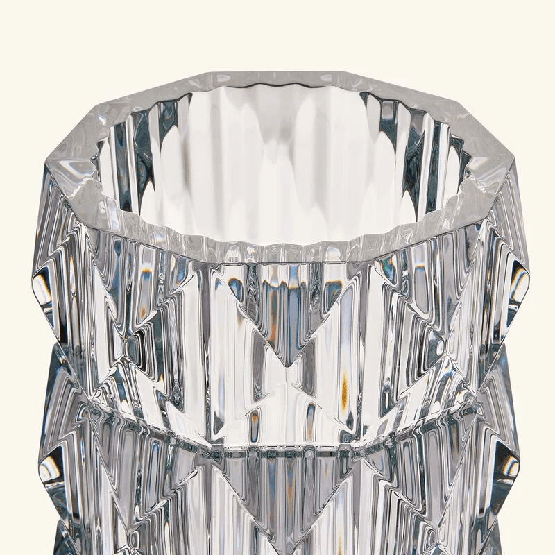 baccarat louxor vase round large clear