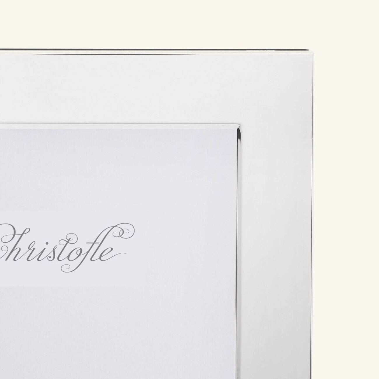 christofle uni picture frame 10x15cm