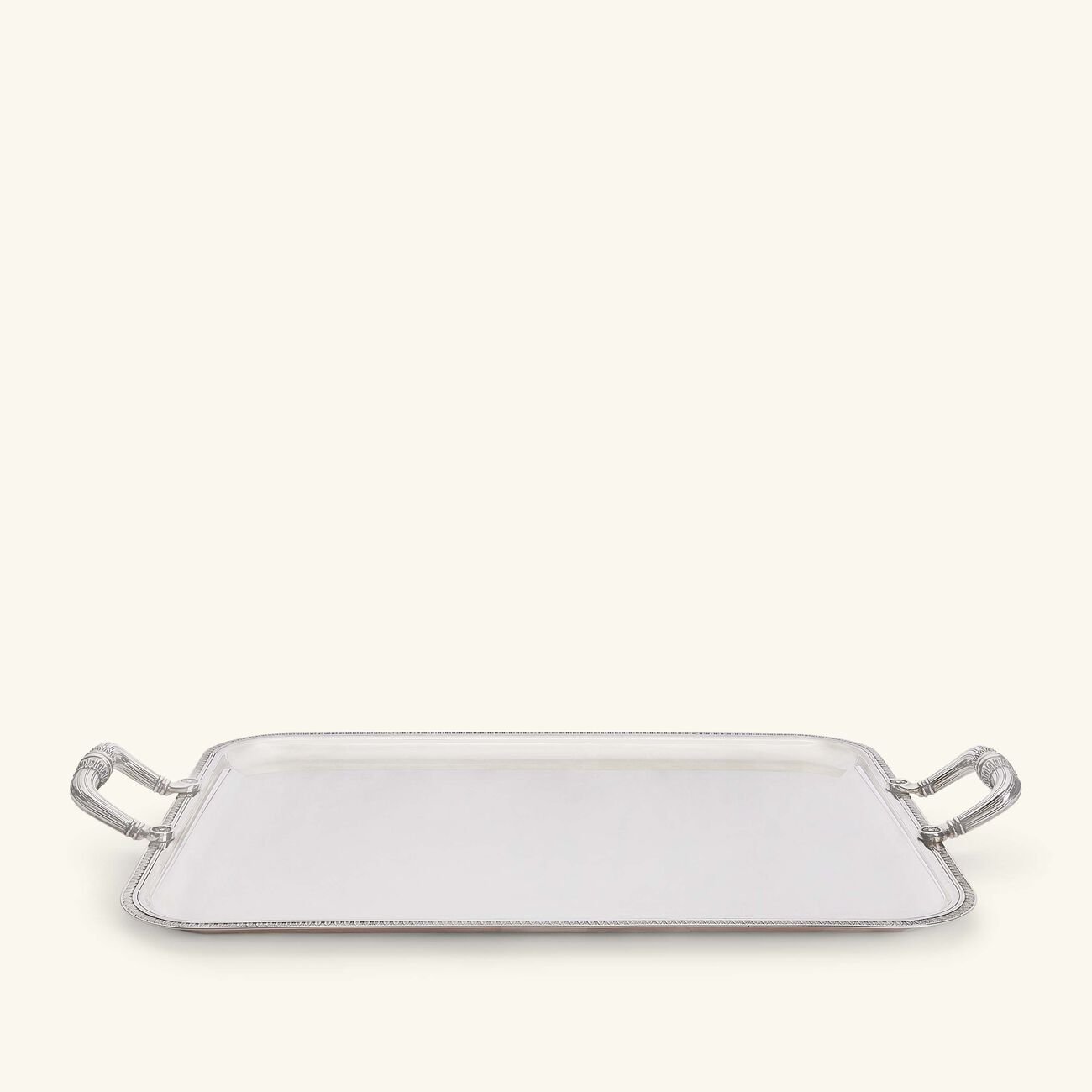 Malmaison Serving Tray Rectangular Large Silver Plated christofle malmaison serving tray rectangular large silver plated