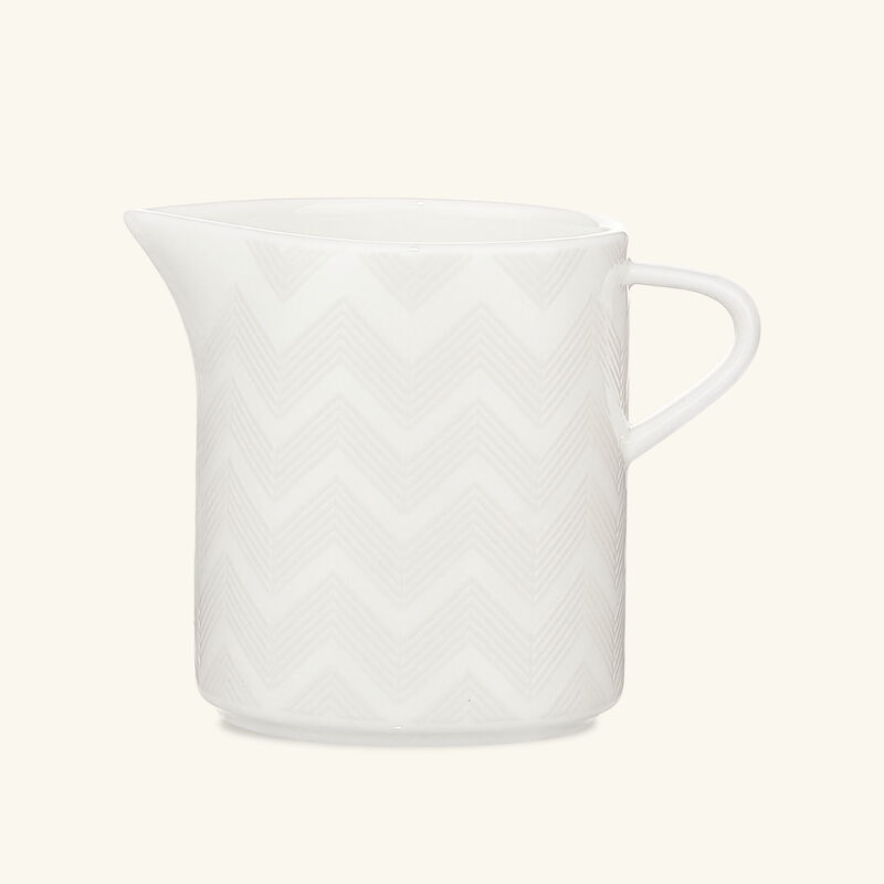 missoni home zig zag creamer white
