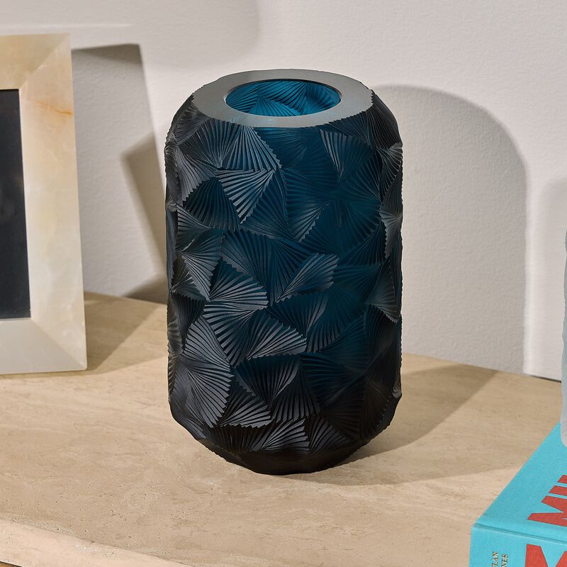 Metropolis Monumenta Vase Aquamarin ruckl metropolis monumenta vase aquamarin