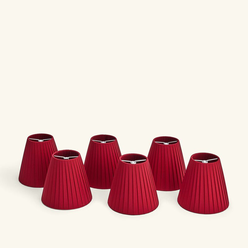 Zénith Lampshade Set Of 6 baccarat z nith lampshade set of 6