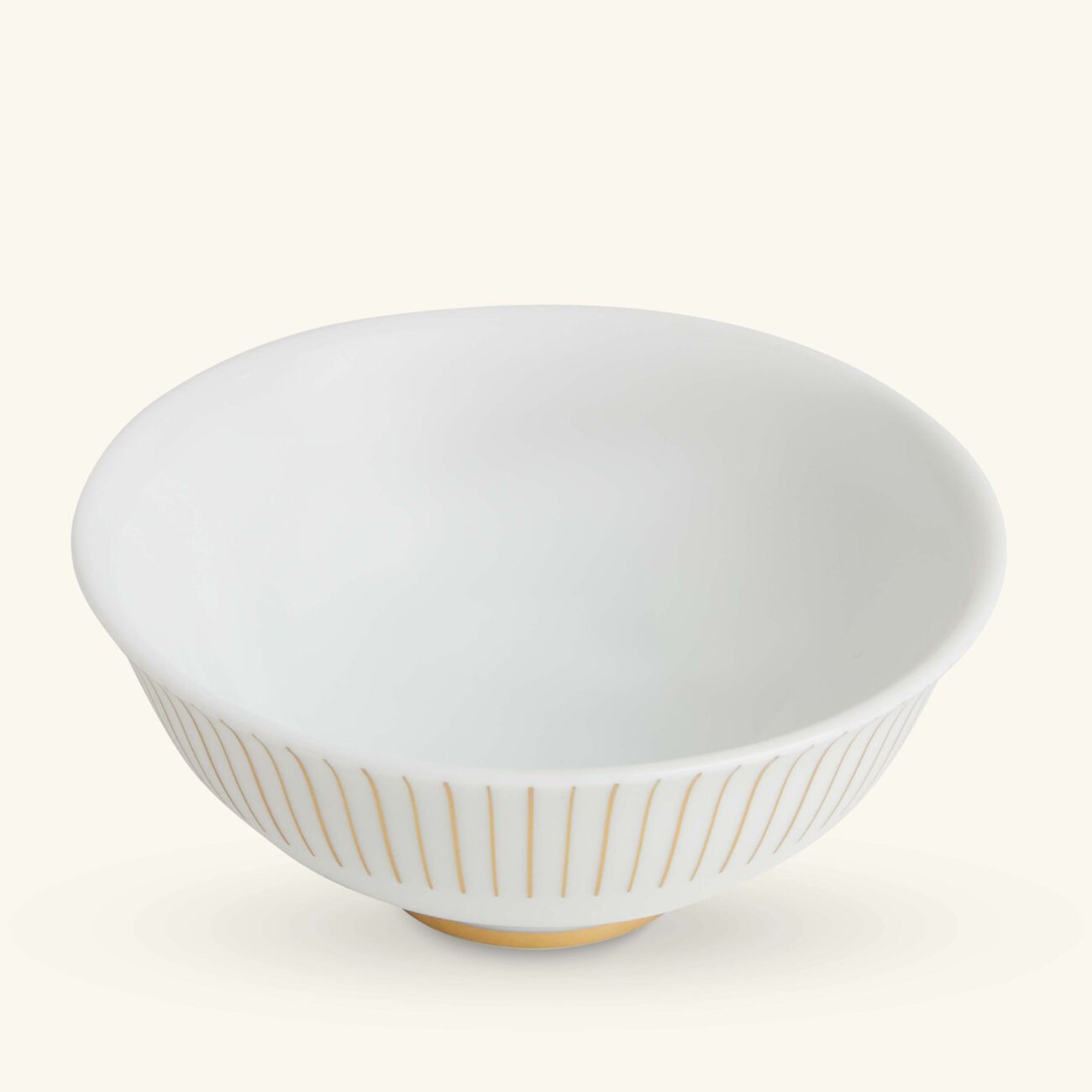 bernardaud sol serving bowl gold 12cm