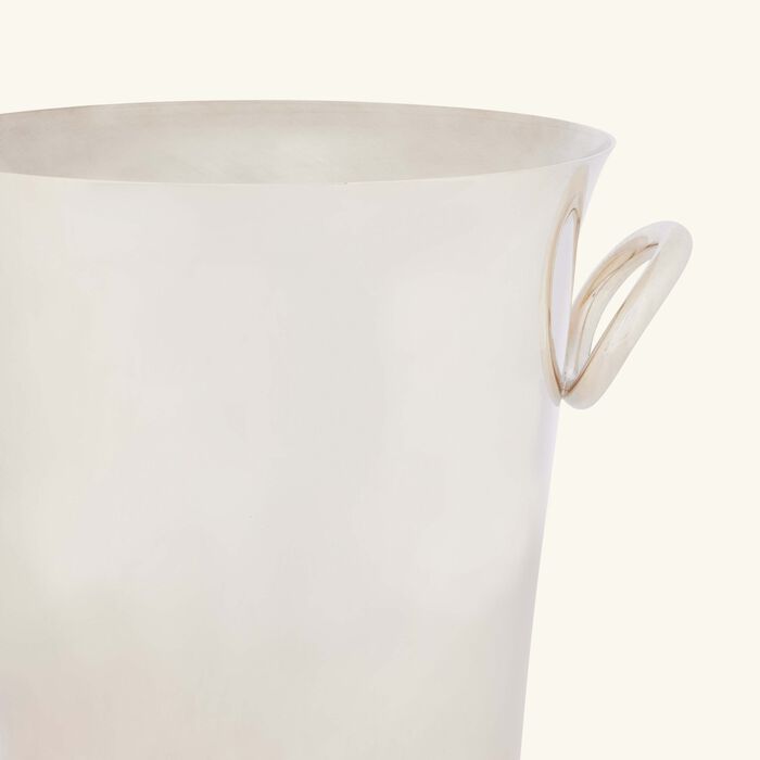 christofle vertigo champagne cooler silver plated