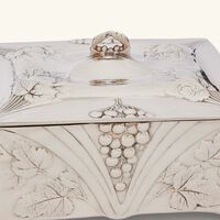 Gallia Jewelry Box Silver Plated christofle gallia jewelry box silver plated