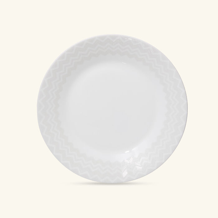 missoni home zig zag soup plate white 22 cm set of 2