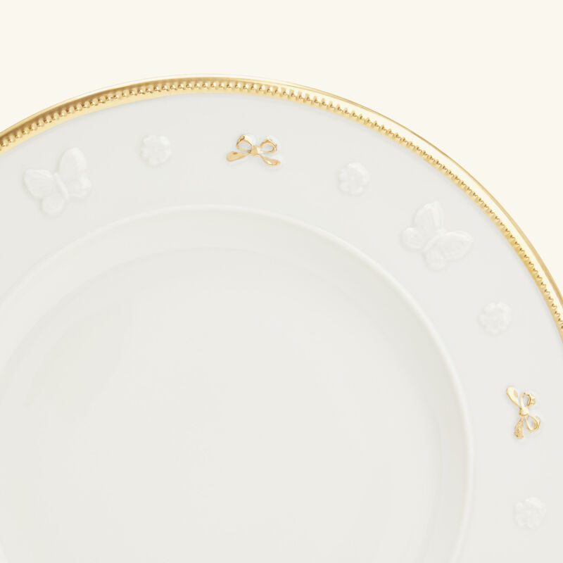 Butterfly Dinner Plate Round White 27cm villari butterfly dinner plate round white 27cm