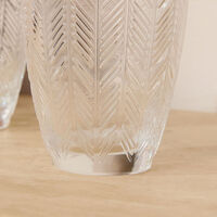 missoni home zig zag wine glass clear