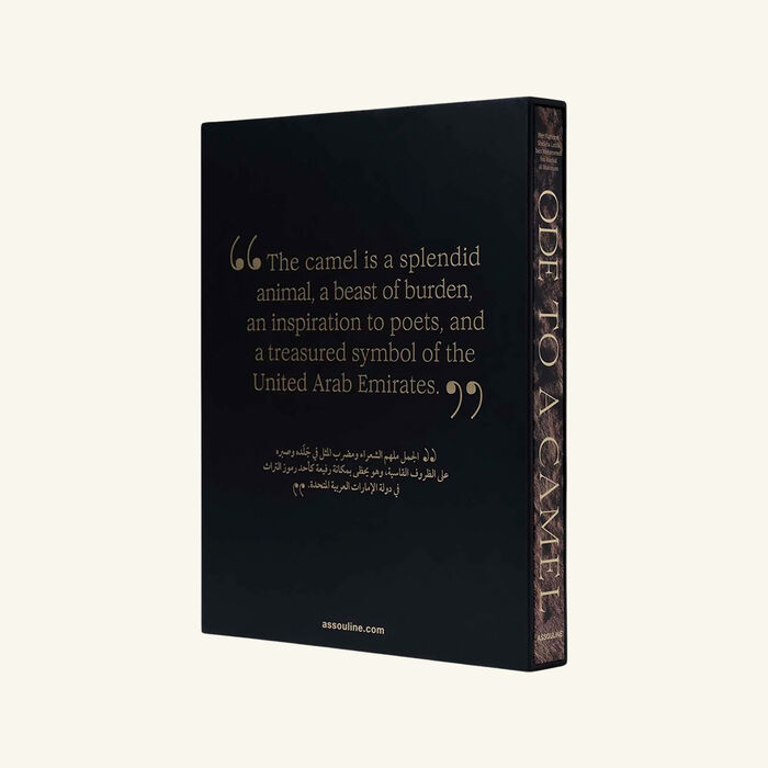 Ode To A Camel English and Arabic Book 36x28cm assouline ode to a camel english and arabic book 36x28cm