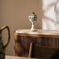 villari taormina incense burner green