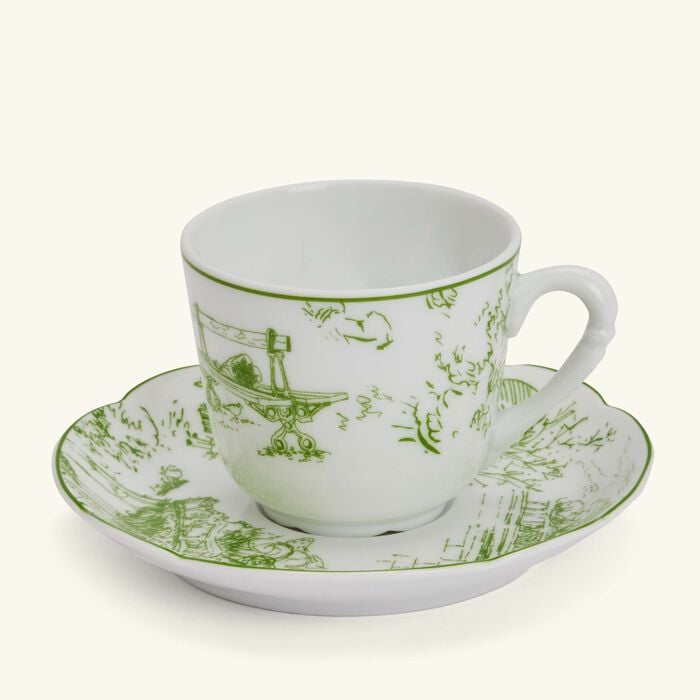 Tout Paris Espresso Cup Green bernardaud tout paris espresso cup green