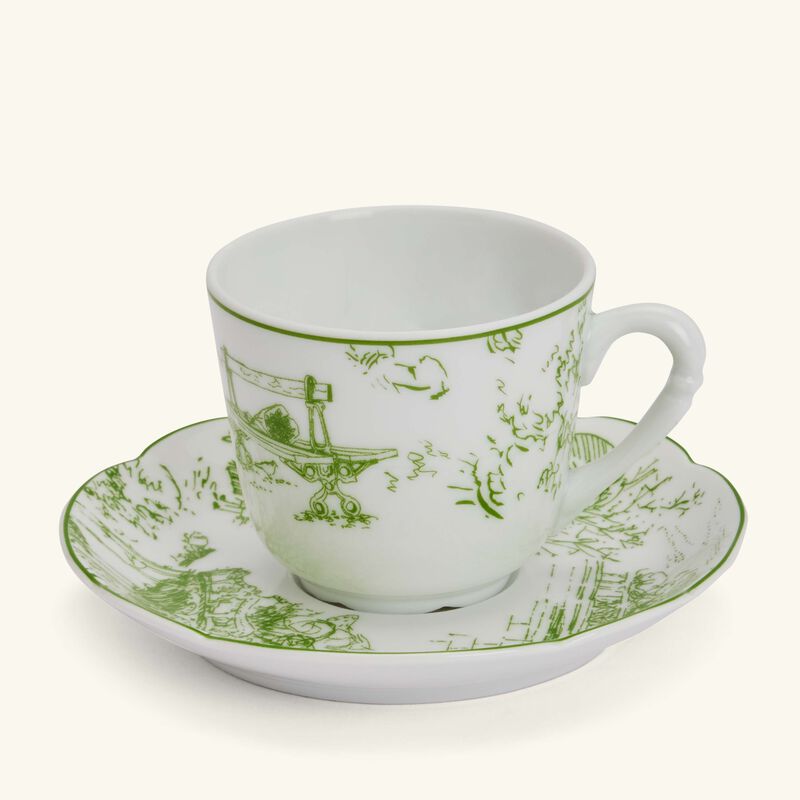 Tout Paris Espresso Cup Green bernardaud tout paris espresso cup green
