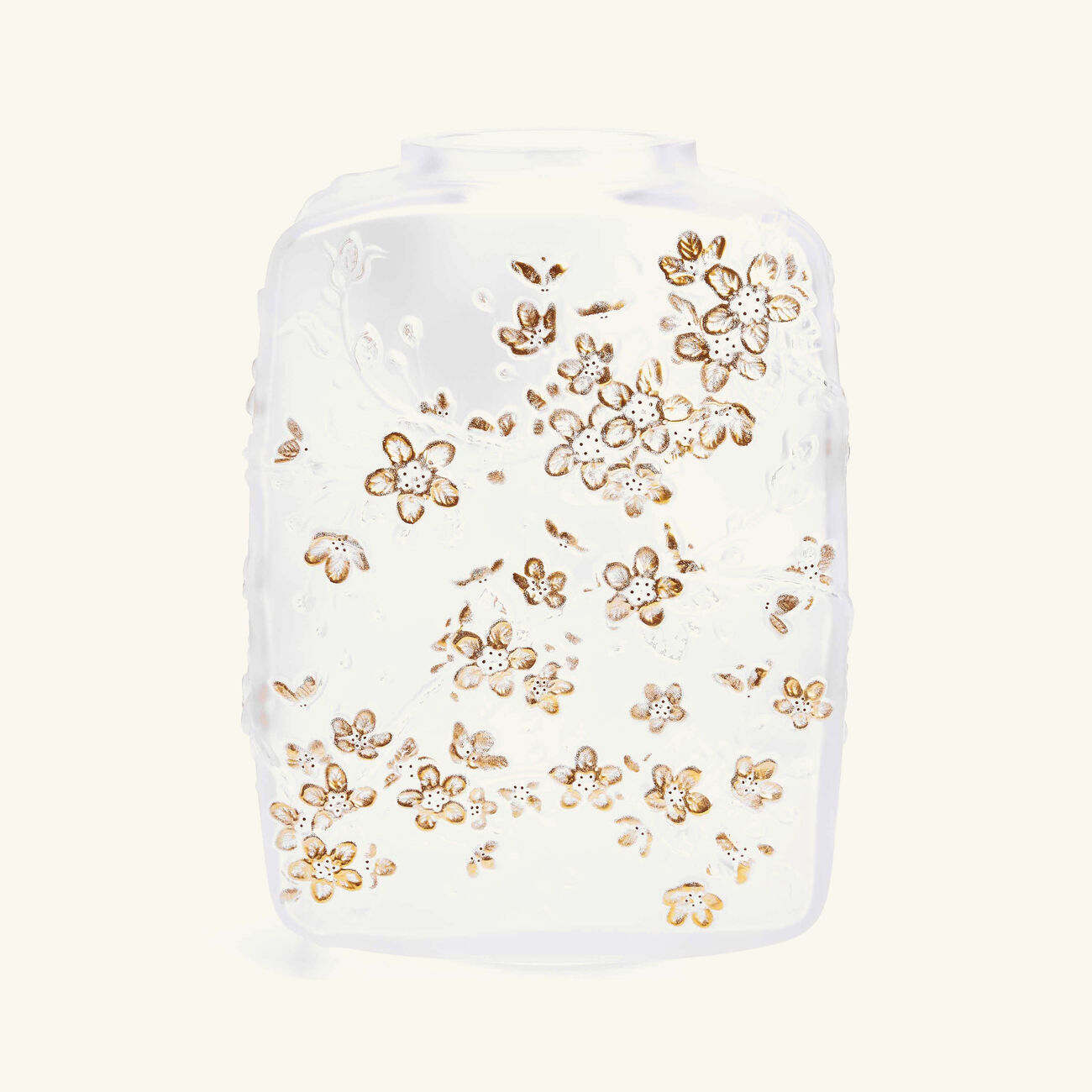 Fleurs de Cerisier Vase Large Clear lalique fleurs de cerisier vase large clear