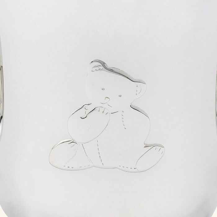 christofle charlie bear baby cup with handles silver plated