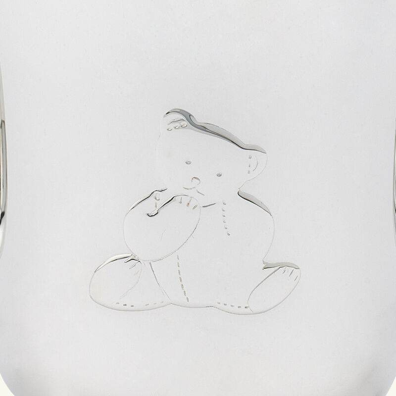 christofle charlie bear baby cup with handles silver plated