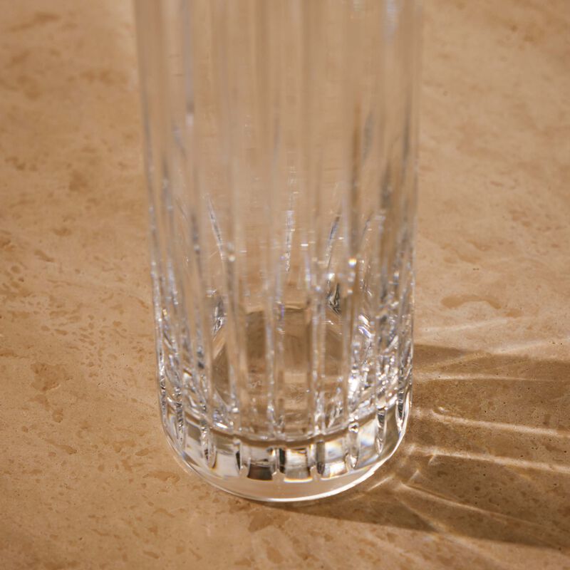baccarat harmonie collins drinking glass clear set of 2