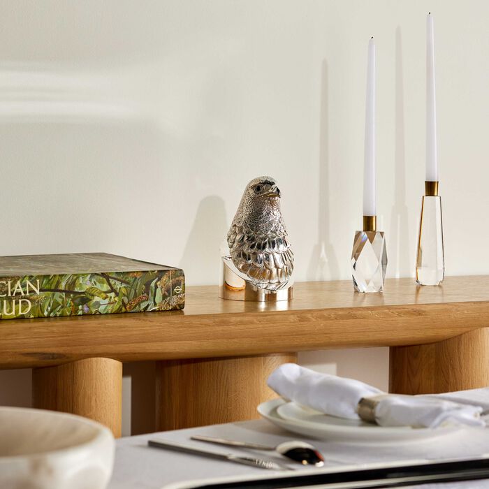 Faucon Hawk Sculpture Large Silver Plated christofle faucon hawk sculpture large silver plated