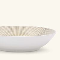 bernardaud sol soup plate round gold 19cm