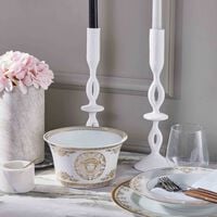 Medusa Gala Salad Bowl White 17cm versace medusa gala salad bowl white 17cm