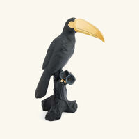 lladro toucan sculpture medium black limited edition