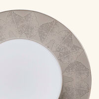 Silva Salad Rim Plate Silver 21cm bernardaud silva salad rim plate silver 21cm