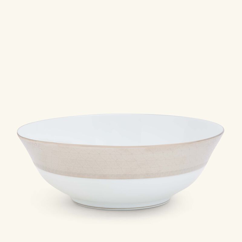 Divine Salad Bowl Silver bernardaud divine salad bowl silver