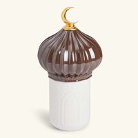 lladro majestic nights candle brown