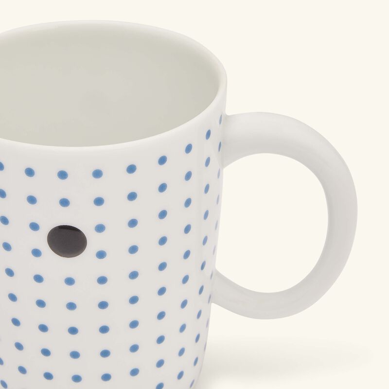 bernardaud knossos paros mug blue
