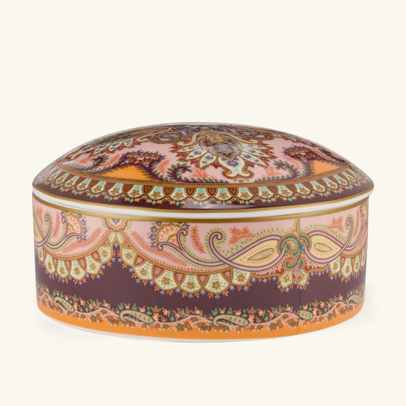etro thistle jewelry box pink