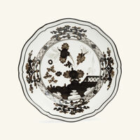 Oriente Italiano Bread Plate Grey ginori 1735 oriente italiano bread plate grey